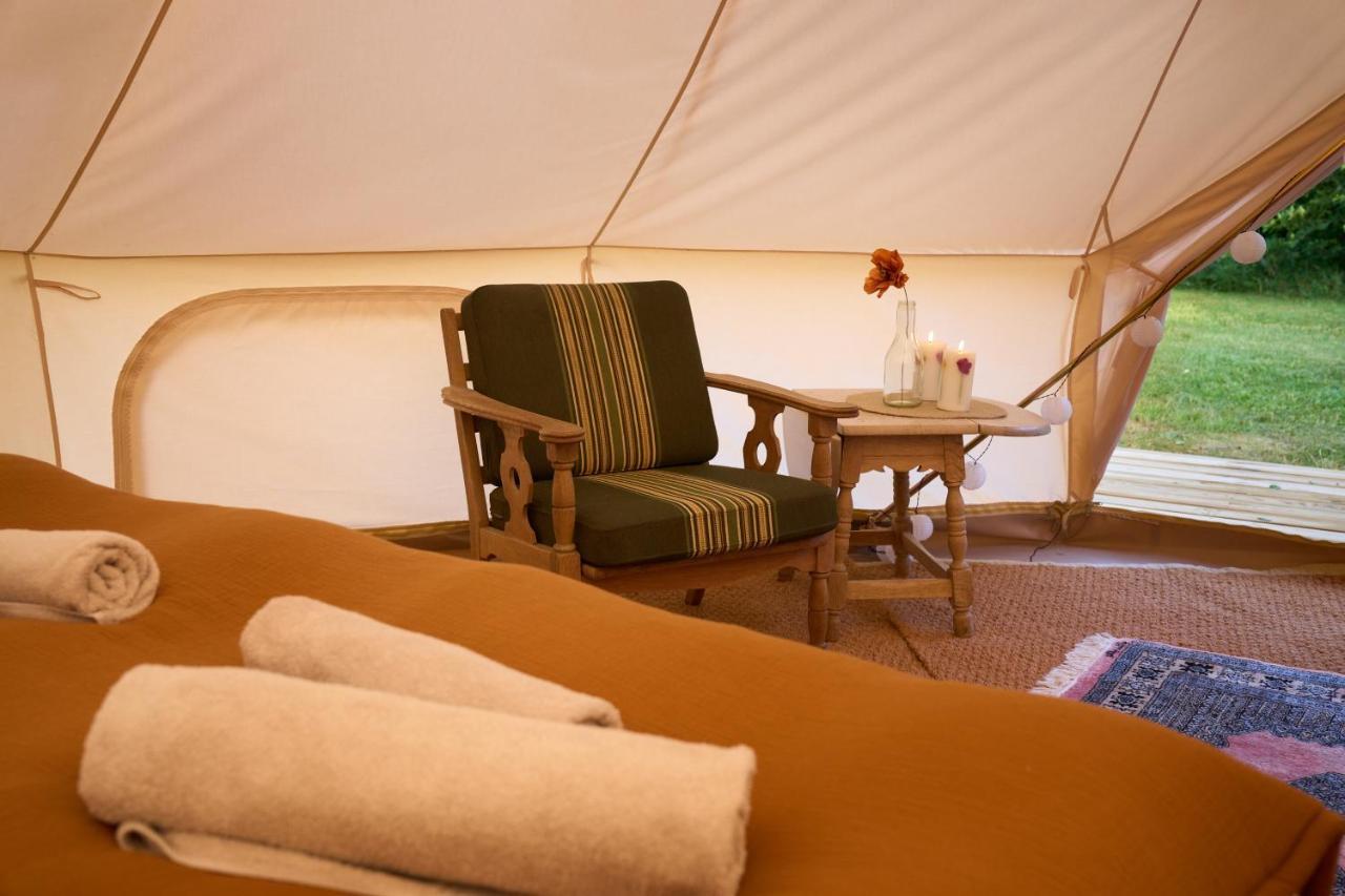 Hesselgaard Glamping Hotel Dalby Eksteriør billede