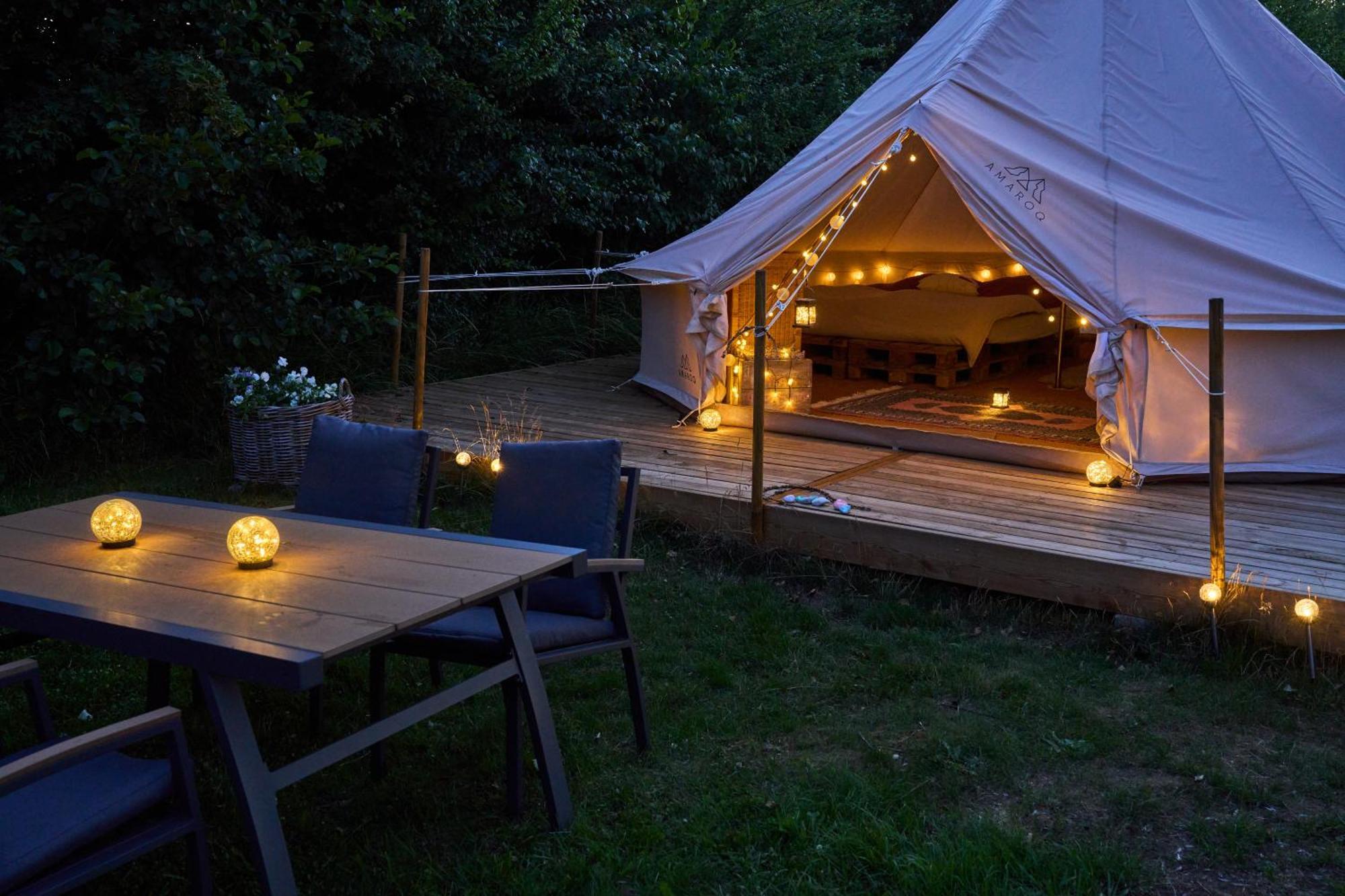 Hesselgaard Glamping Hotel Dalby Eksteriør billede