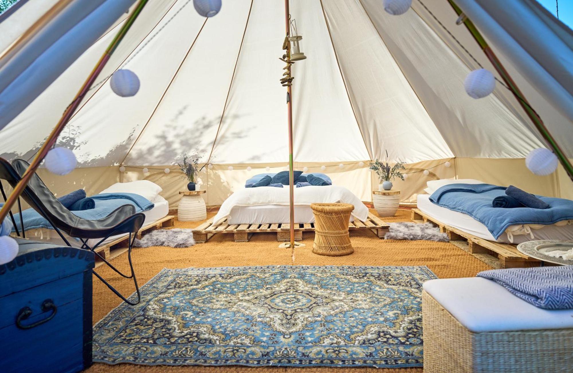 Hesselgaard Glamping Hotel Dalby Eksteriør billede