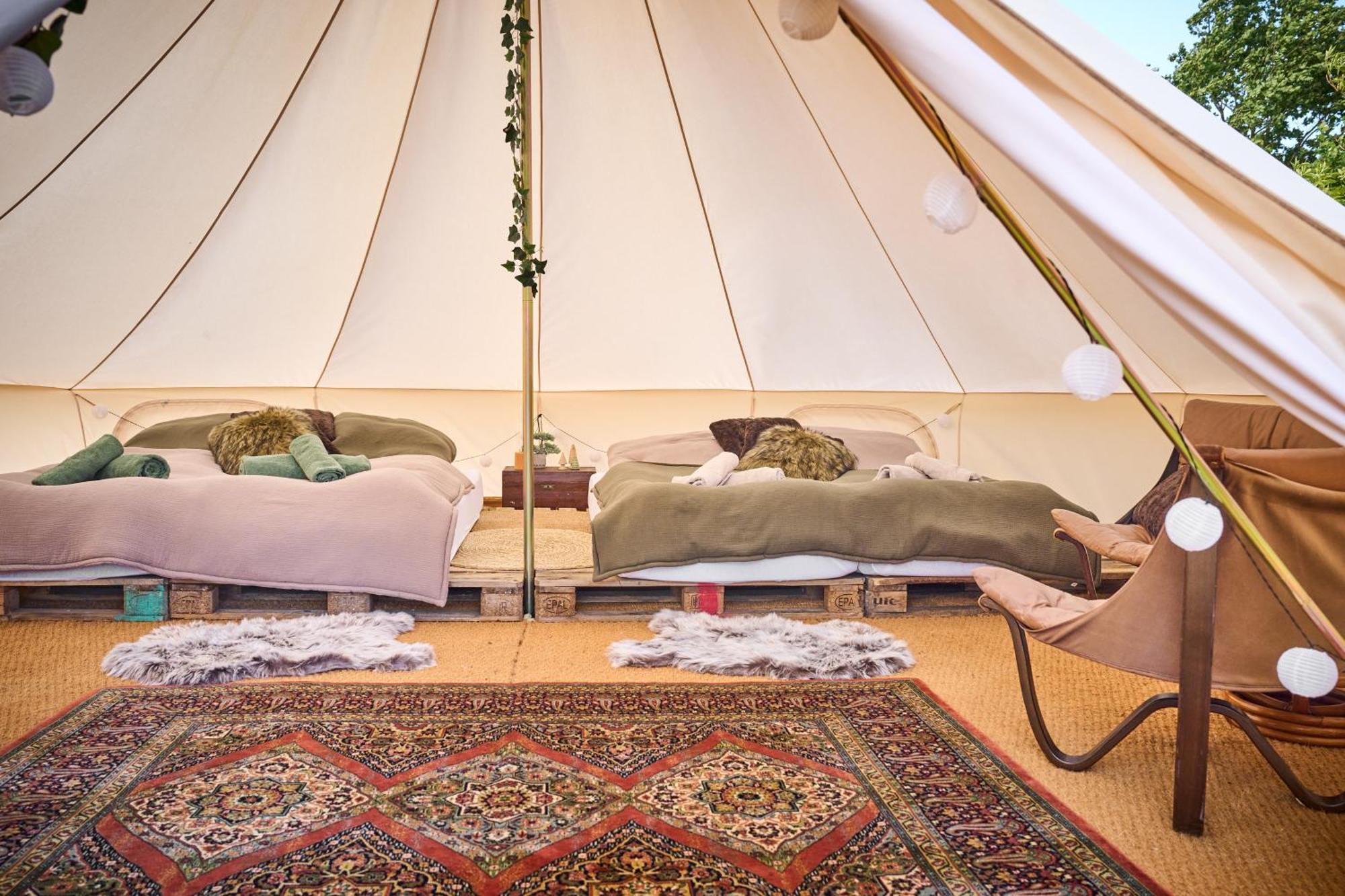 Hesselgaard Glamping Hotel Dalby Eksteriør billede