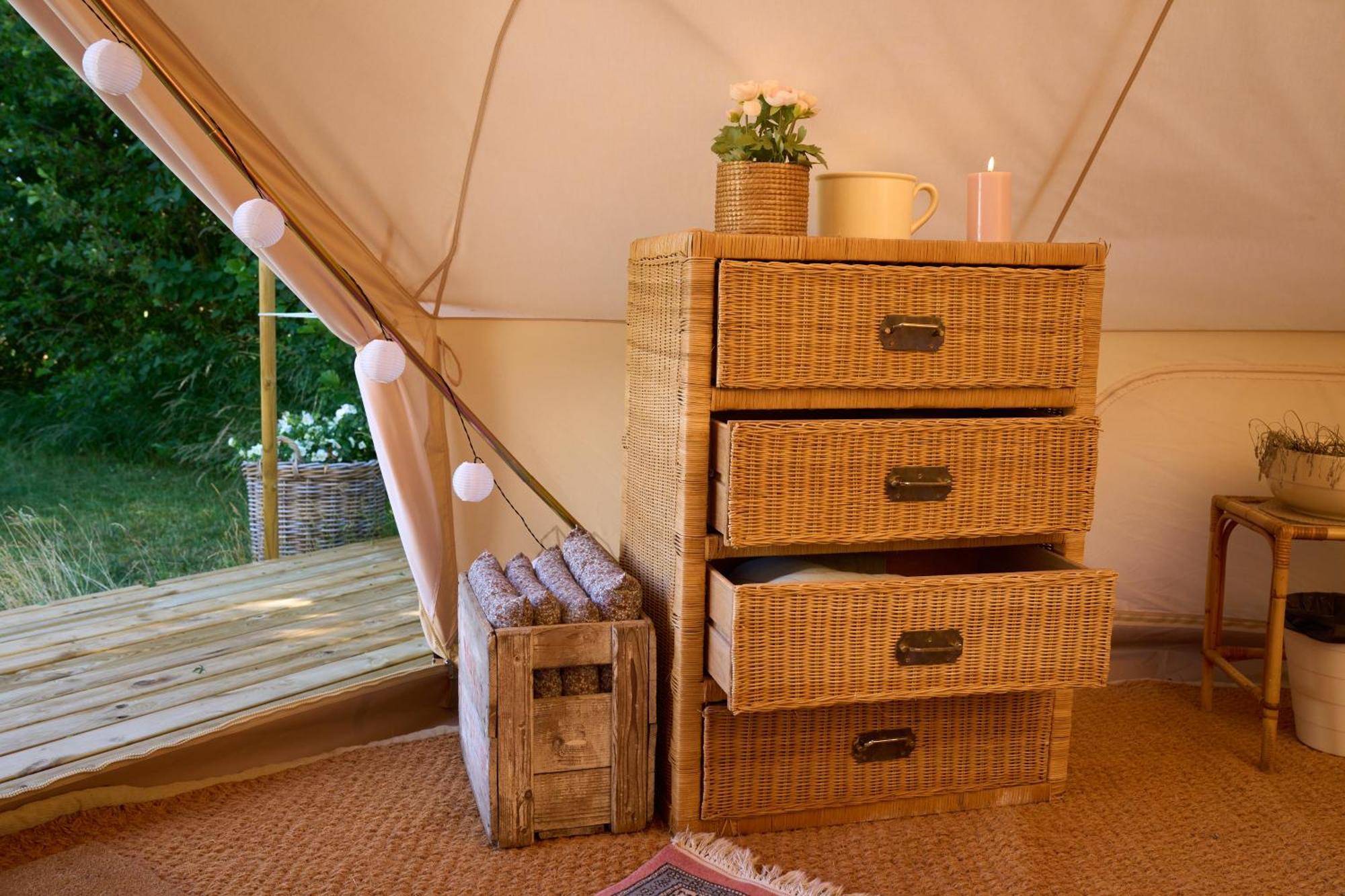 Hesselgaard Glamping Hotel Dalby Eksteriør billede