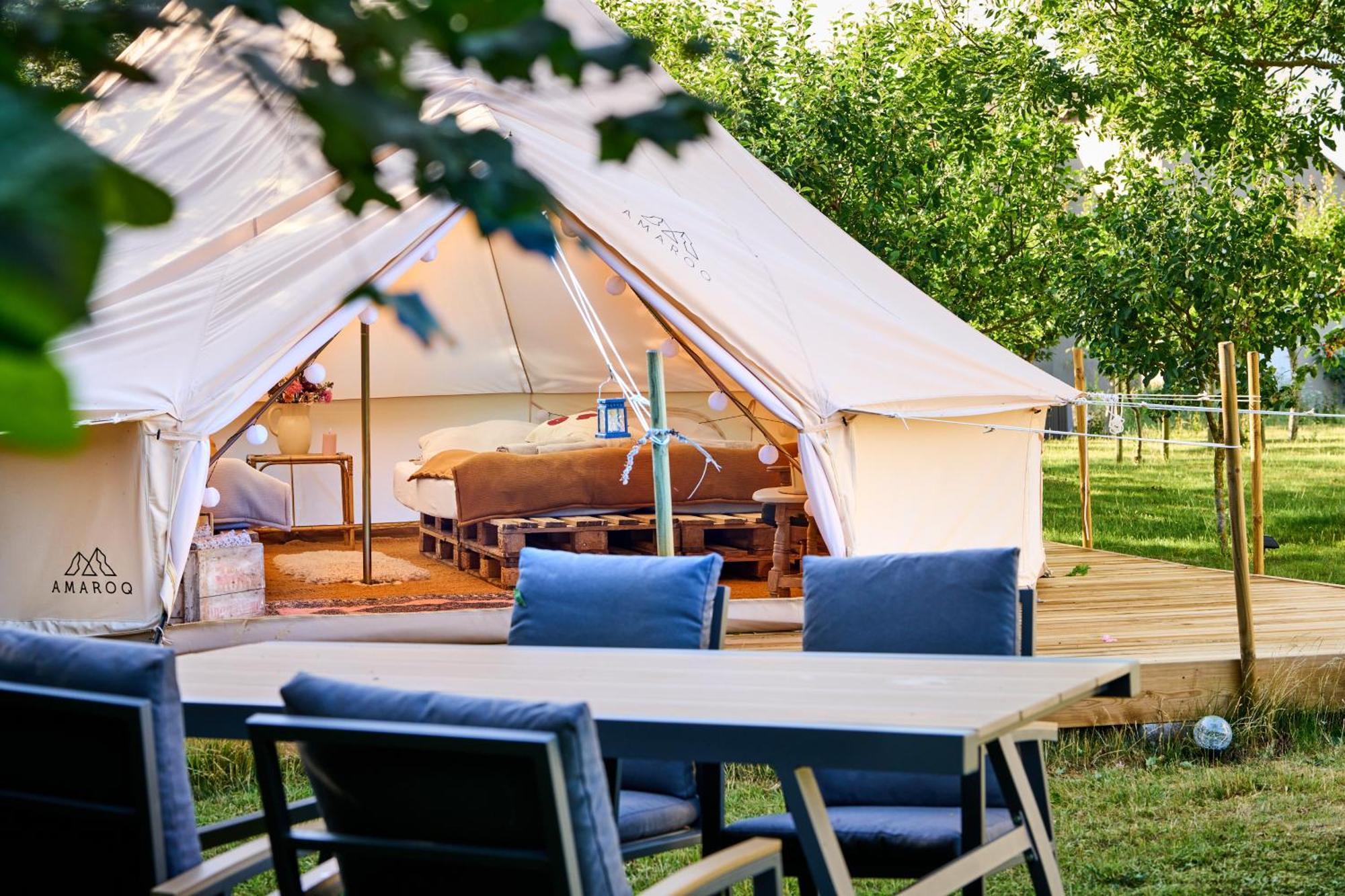 Hesselgaard Glamping Hotel Dalby Eksteriør billede