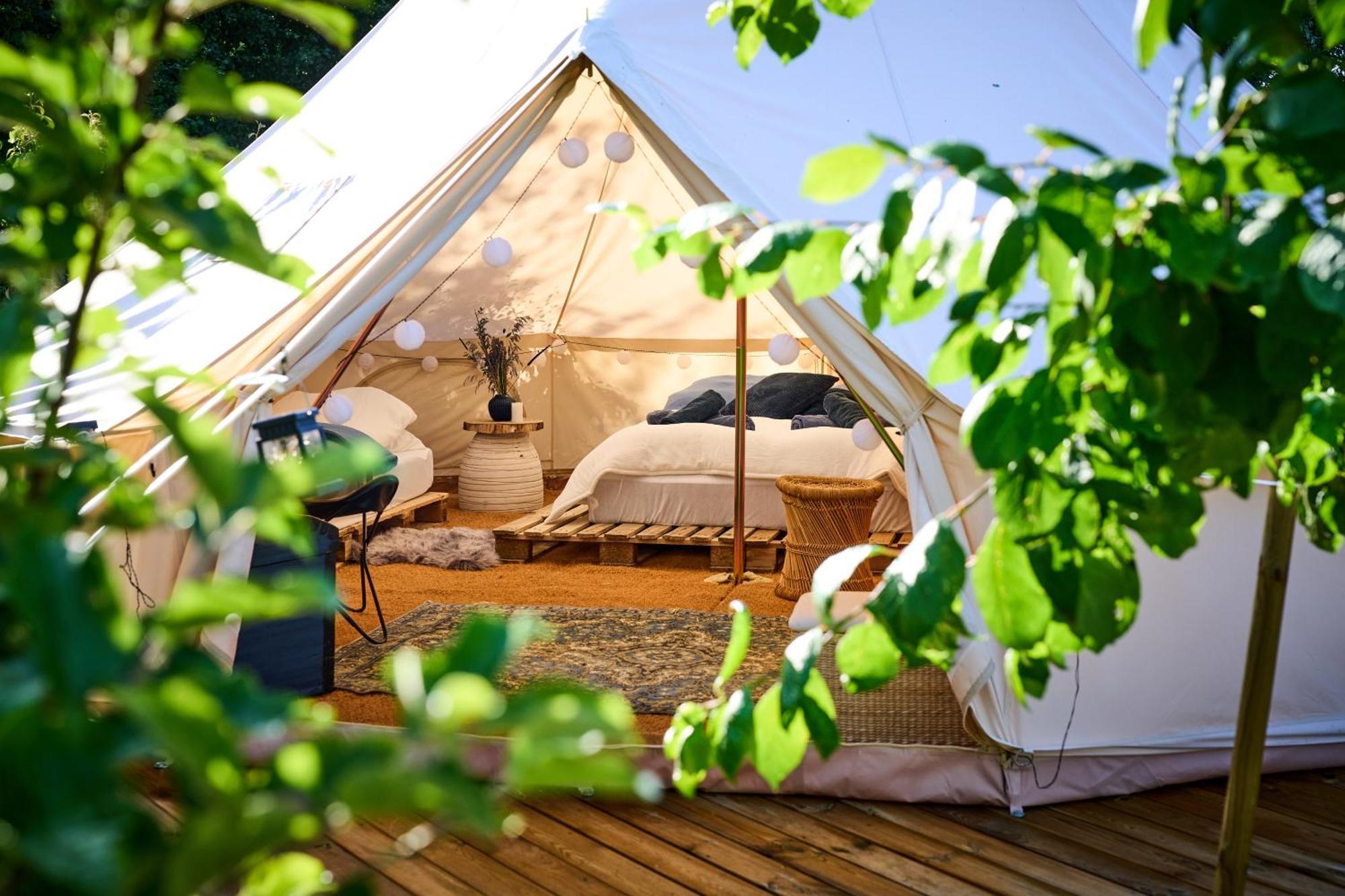 Hesselgaard Glamping Hotel Dalby Eksteriør billede