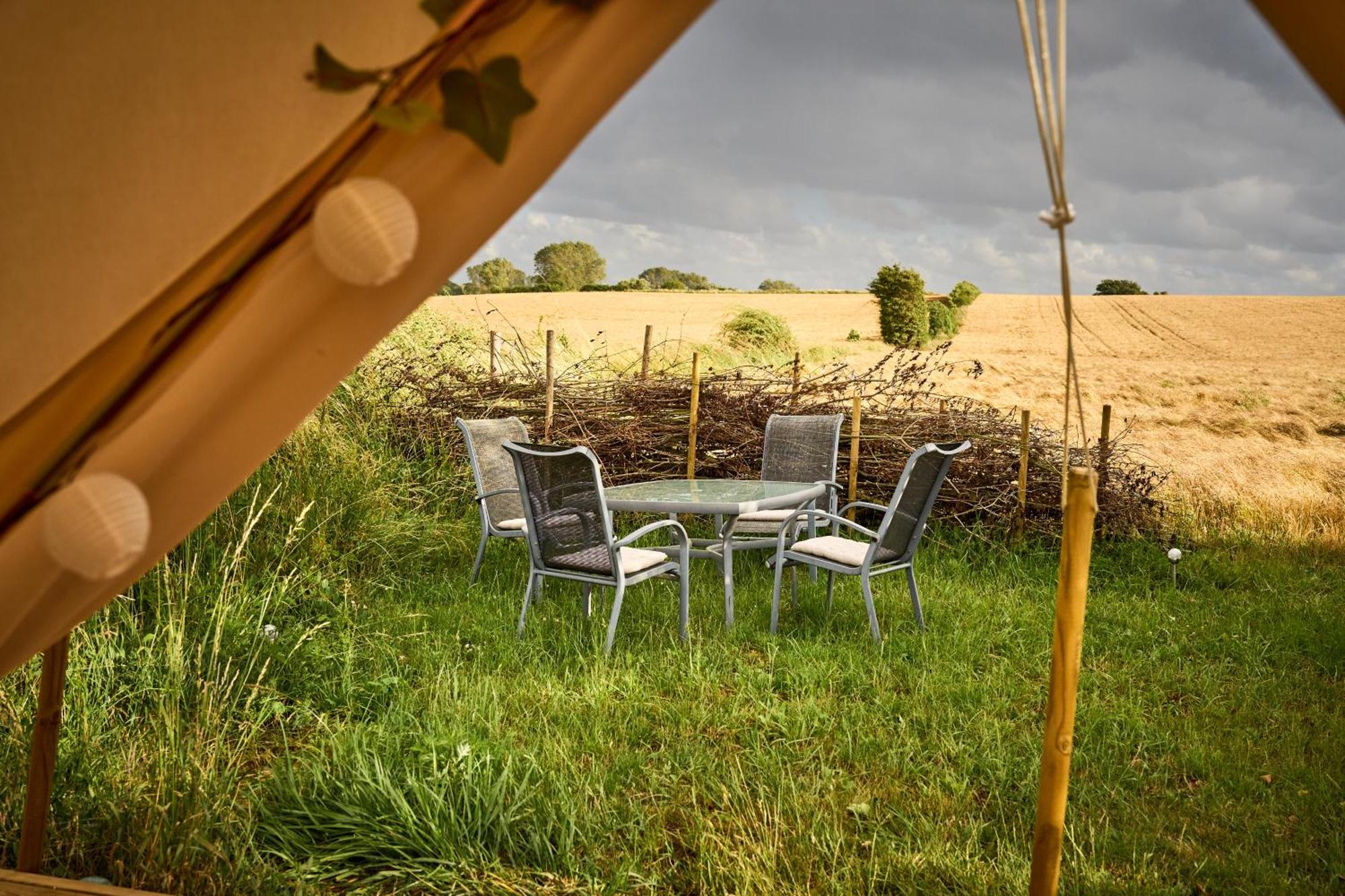 Hesselgaard Glamping Hotel Dalby Eksteriør billede