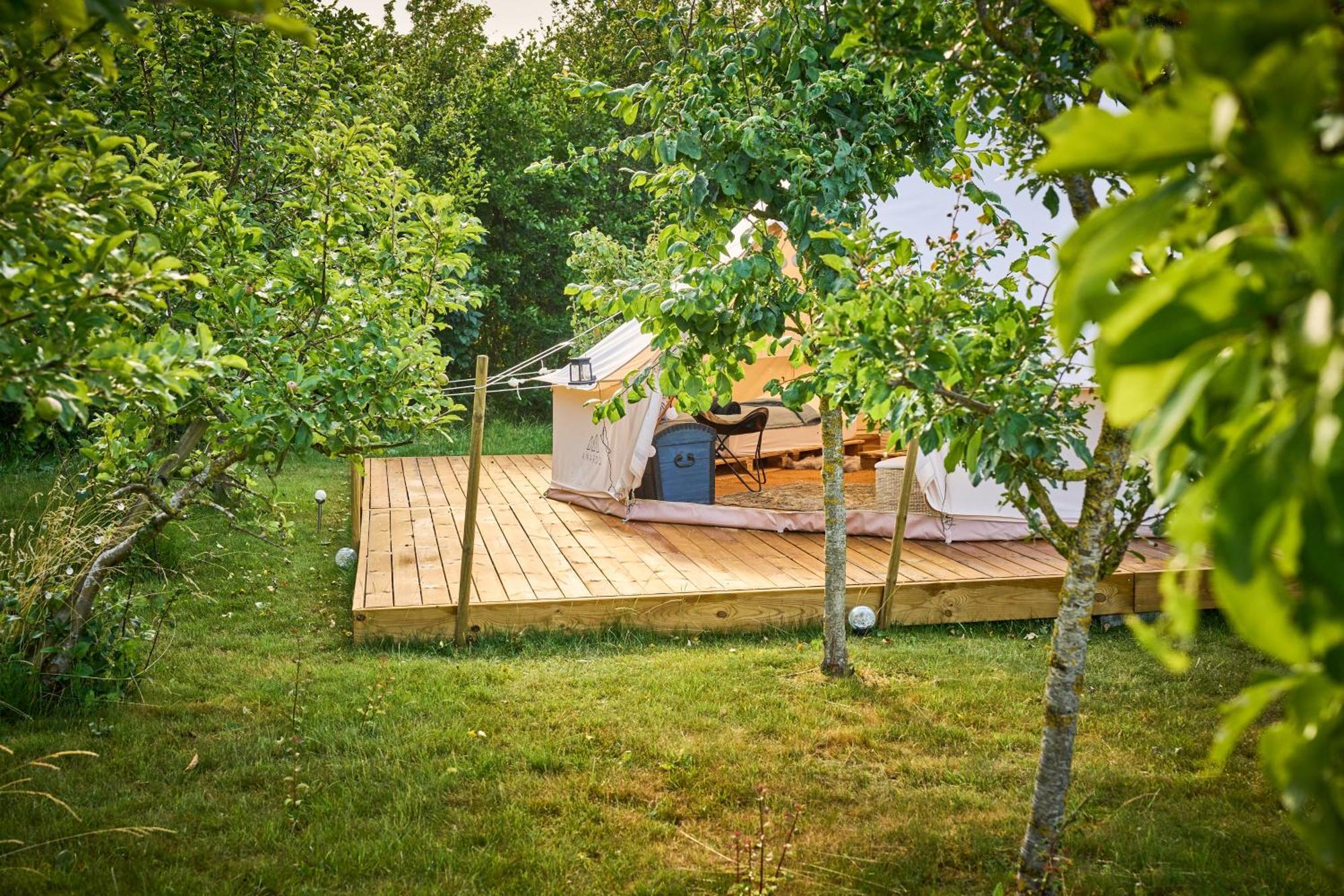 Hesselgaard Glamping Hotel Dalby Eksteriør billede