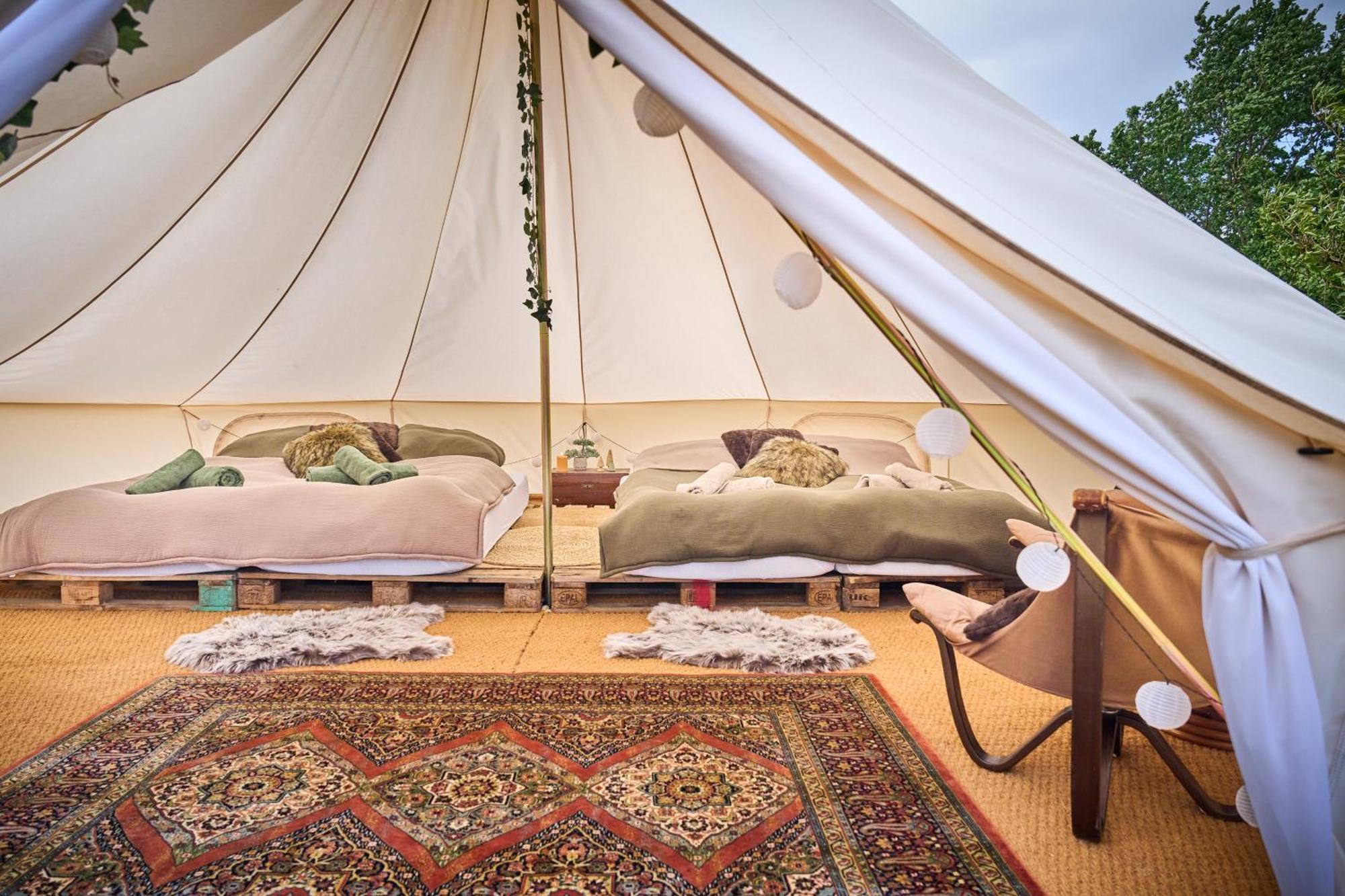 Hesselgaard Glamping Hotel Dalby Eksteriør billede